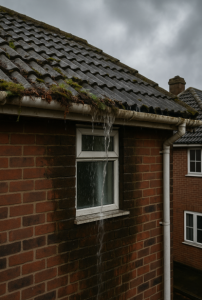 Gutter clean in Exeter
